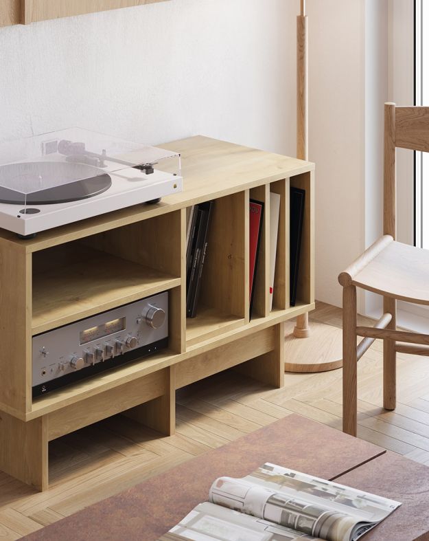 JAPANDI KABE KTV1W štýl vinylovej skrinky