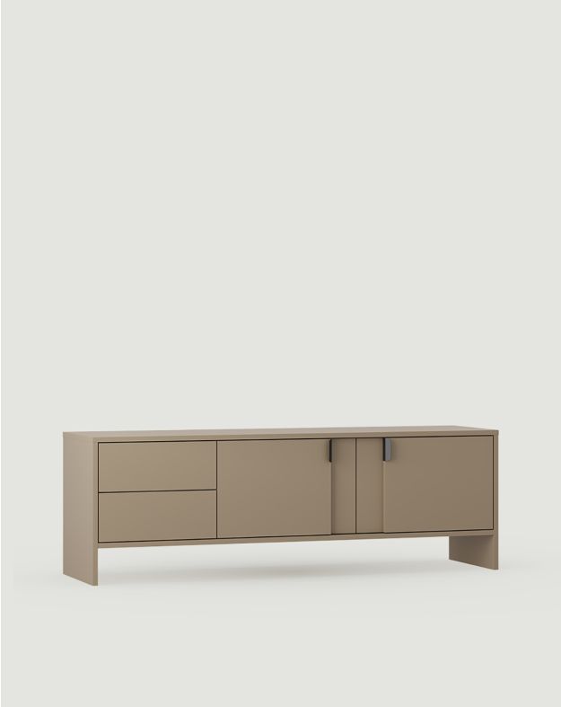 Szafka RTV LAYERS LAY04
Kolor: Cappuccino
Kolor drugiej warstwy frontu: Cappuccino
Uchwyt: Uchwyt LAYERS 110 Czarny