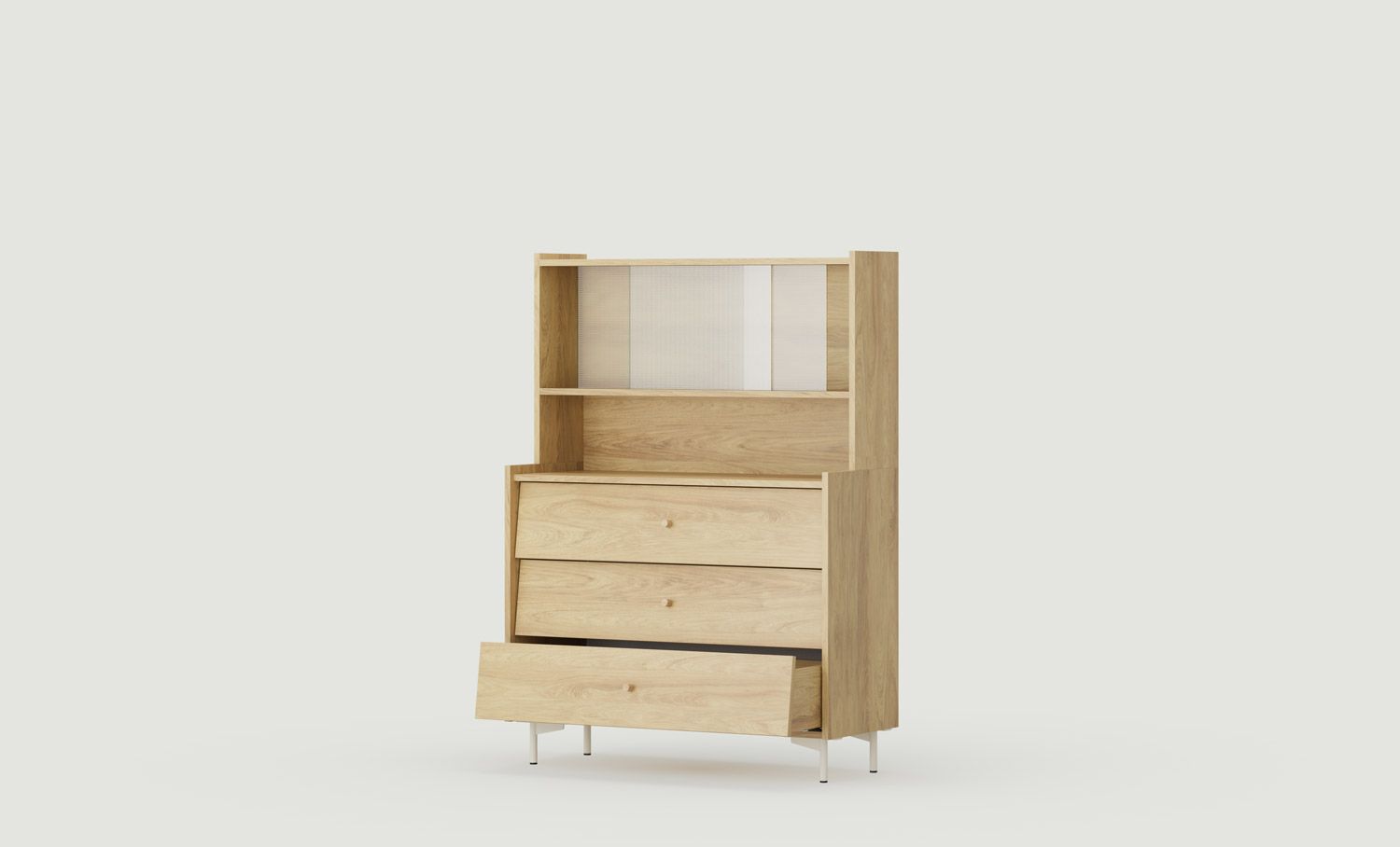 Príborník SKRA SKR42
Farba: Natural Hickory
Noha: Mliečna cesta
Úchytka: dubová kľučka
