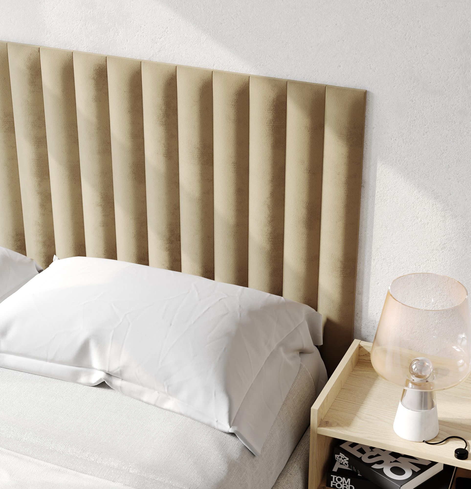 Čalúnený stenový panel PS10
Farba materiálu čalúnenia: Velvet 03