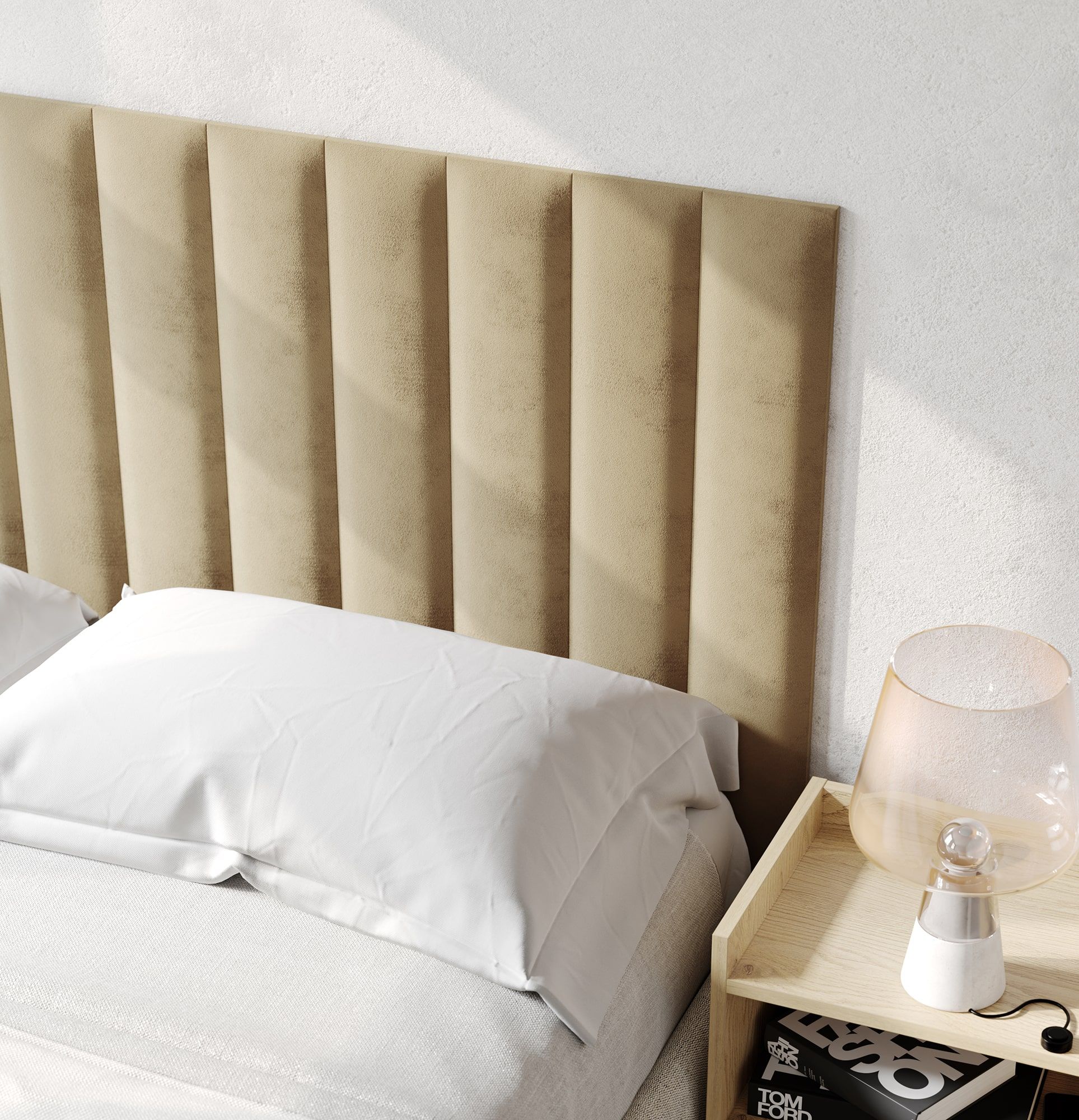 Čalúnený stenový panel PS15
Farba materiálu čalúnenia: Velvet 03