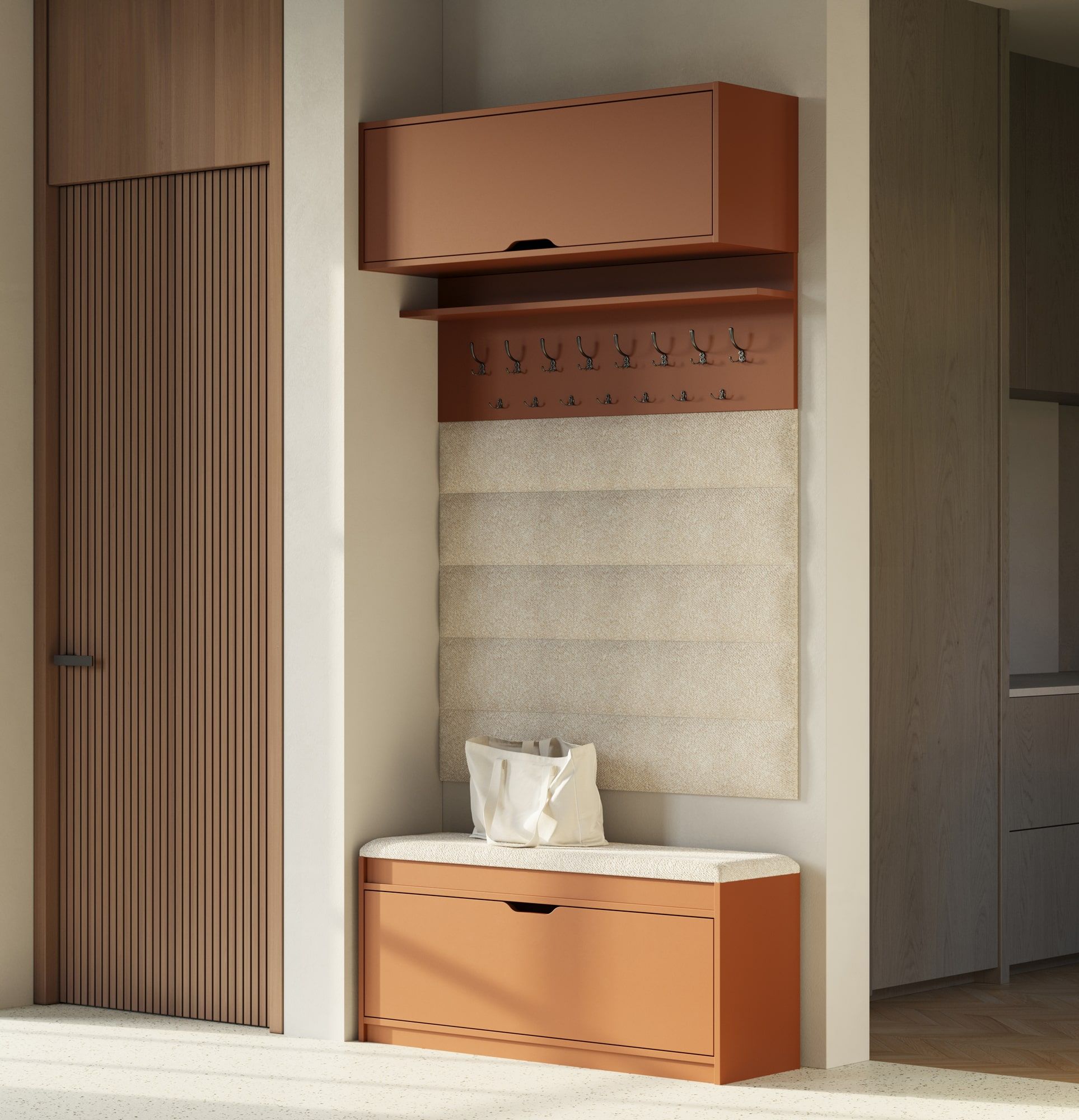 Čalúnený stenový panel P01 145-160cm
Farba čalúnnickej látky: Moss 02