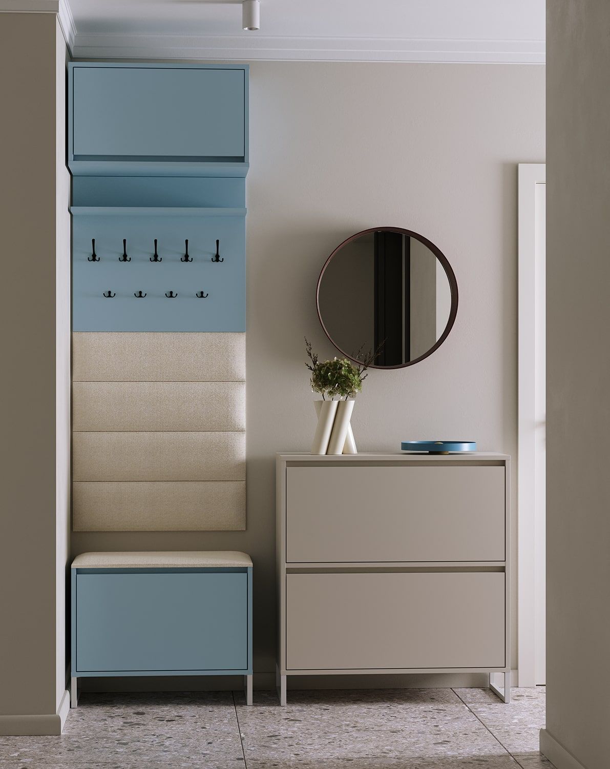 Čalúnený stenový panel P01 40-70cm
Farba čalúneného materiálu: Terra 02