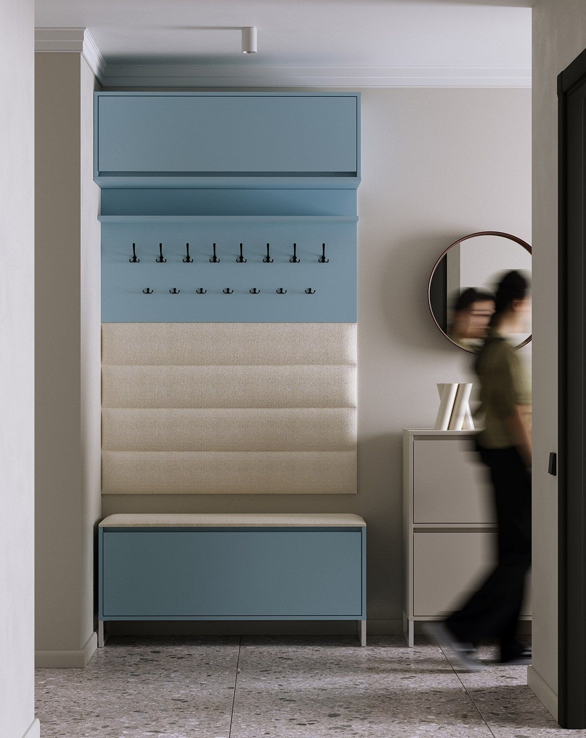 Čalúnený stenový panel P01 75-100cm
Farba čalúneného materiálu: Terra 01
