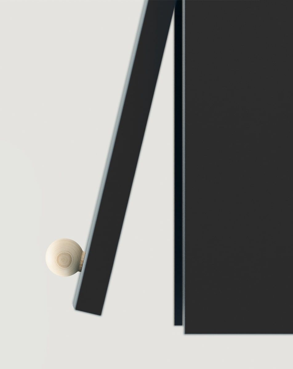 Pavilón KABE PWK03 v štýle JAPANDI
Farba: Onyx Black
Rukoväť: drevená guľôčková rukoväť KD