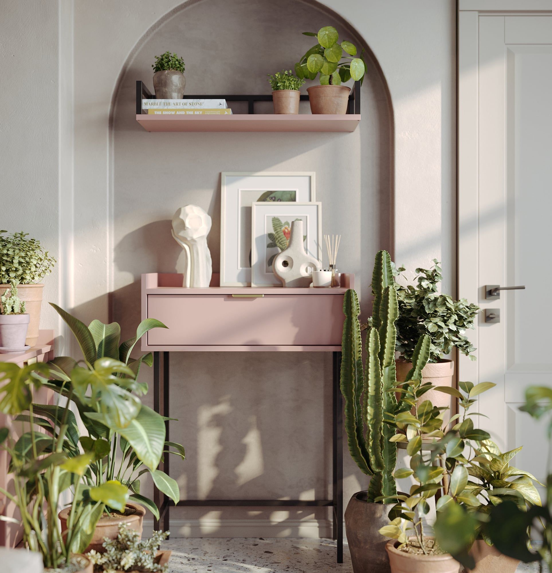 Priemyselný regál ODIS PA1
Farba: Antique Rose
