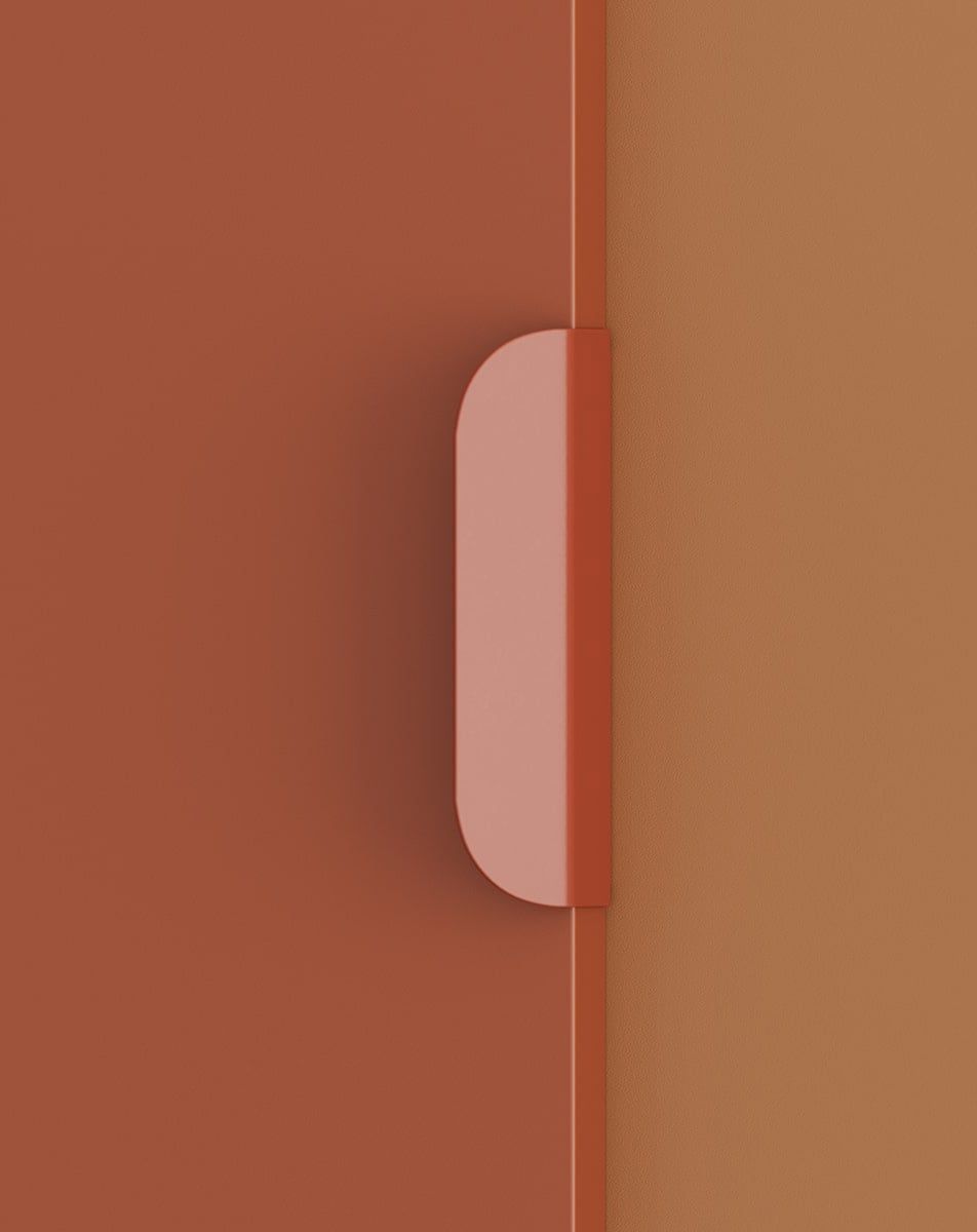 LAYERS LAY40 podstavec
Farba: ohnivá terakota
Farba prednej časti druhej vrstvy: Sahara Deep
Rukoväť: Rukoväť LAYERS 110 Ohnivá terakota