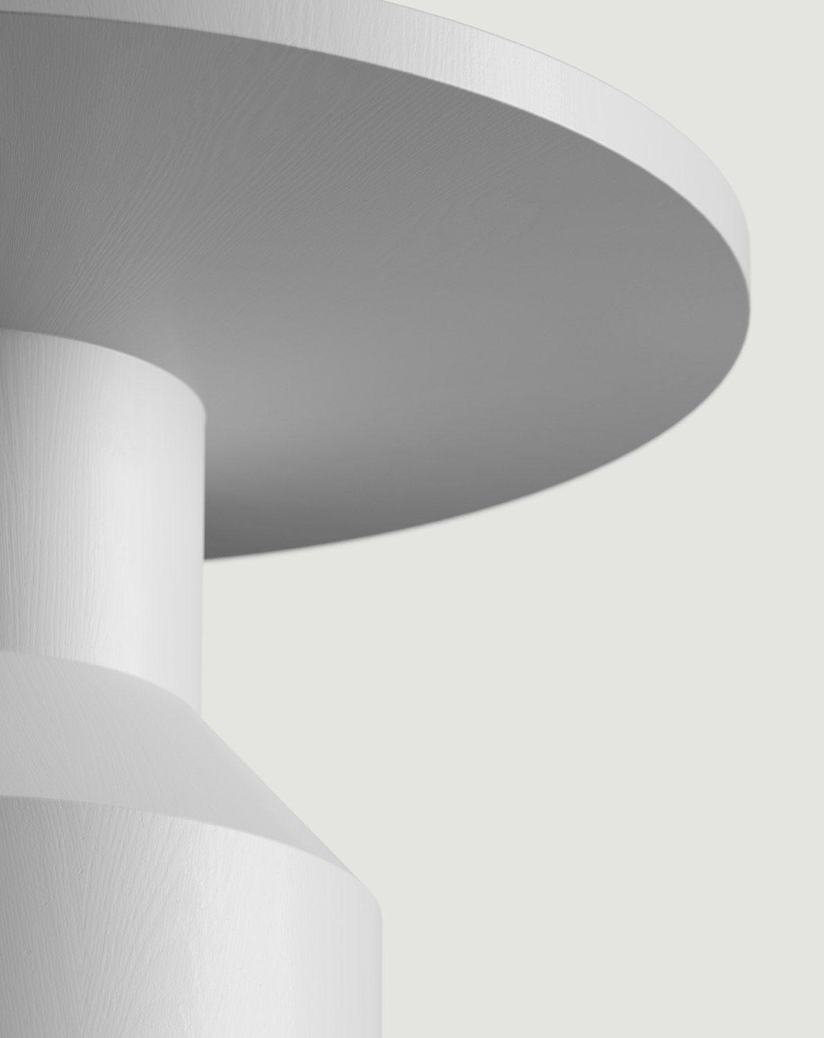  Drevený konferenčný stolík FLAT SK2 White