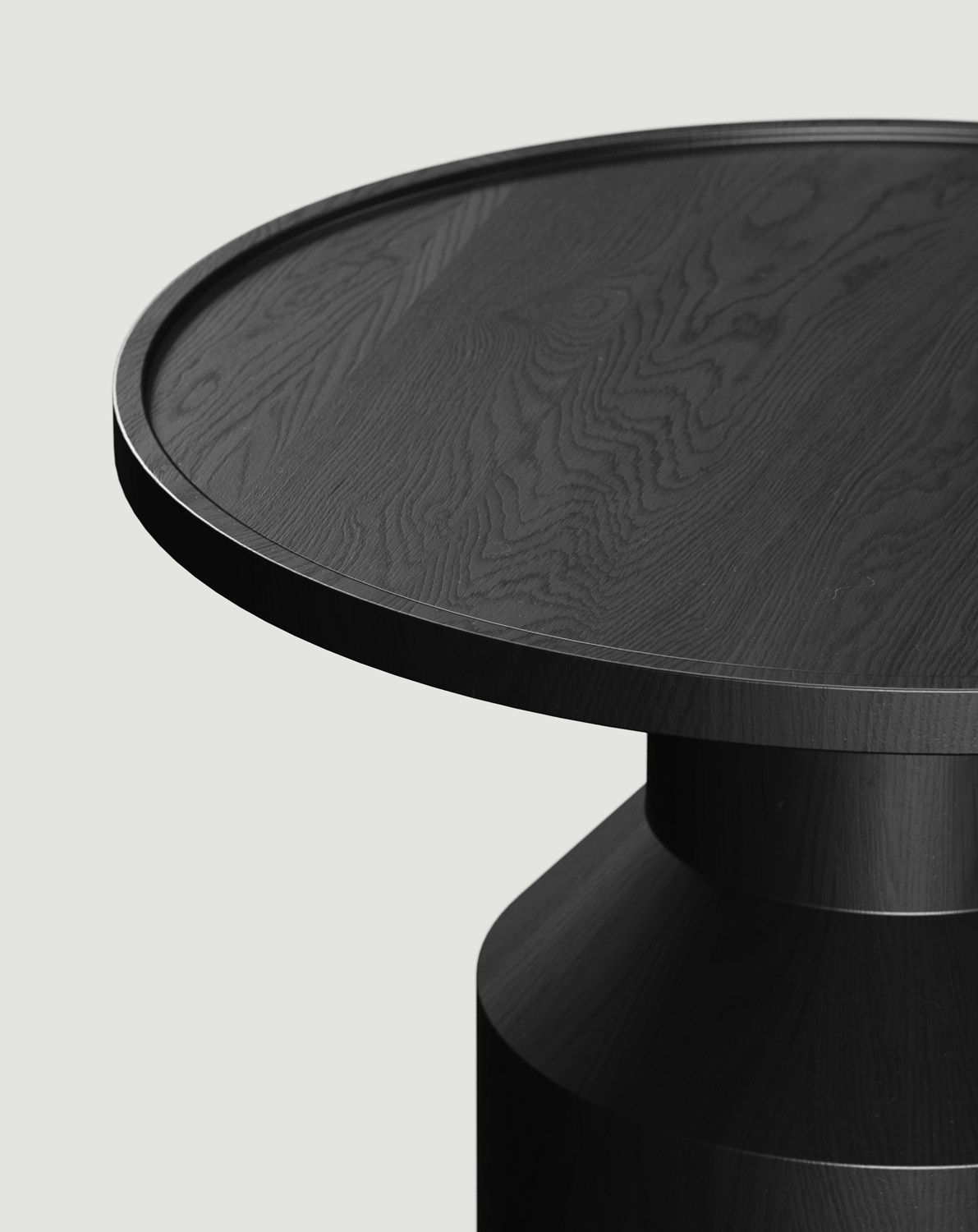 Drevený konferenčný stolík FLAT SK2 Black