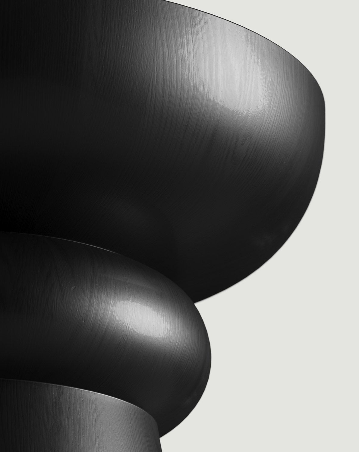 Drevený konferenčný stolík FOLD SK5 Black