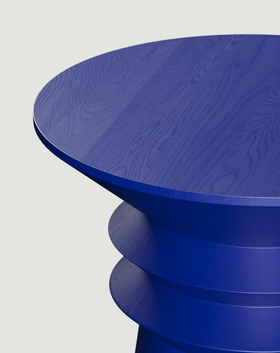  Drevený konferenčný stolík LINE2 SK4 Cobalt