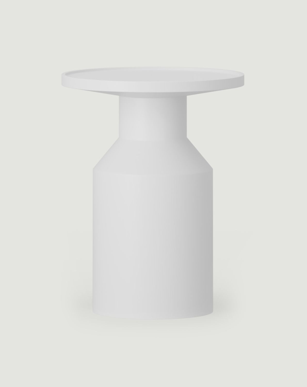 Drevený pomocný stôl FLAT SP2 White