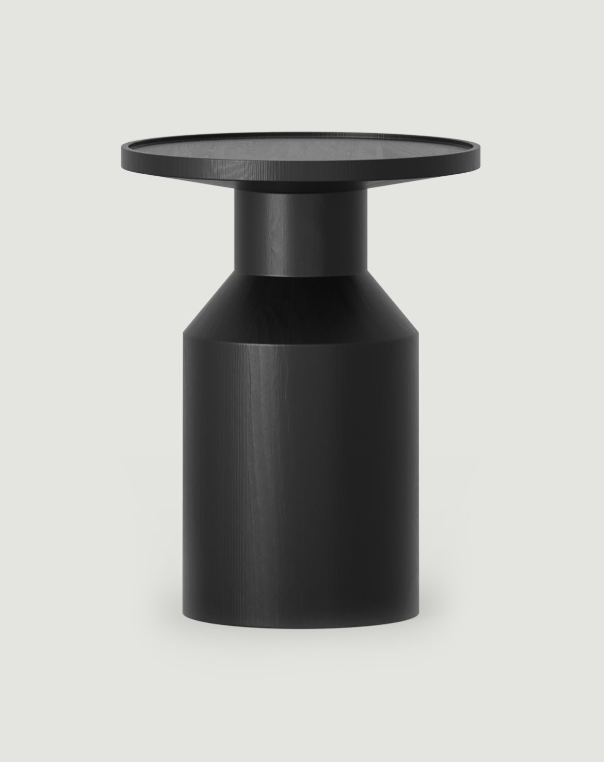 Drevený pomocný stôl FLAT SP2 Black
                            