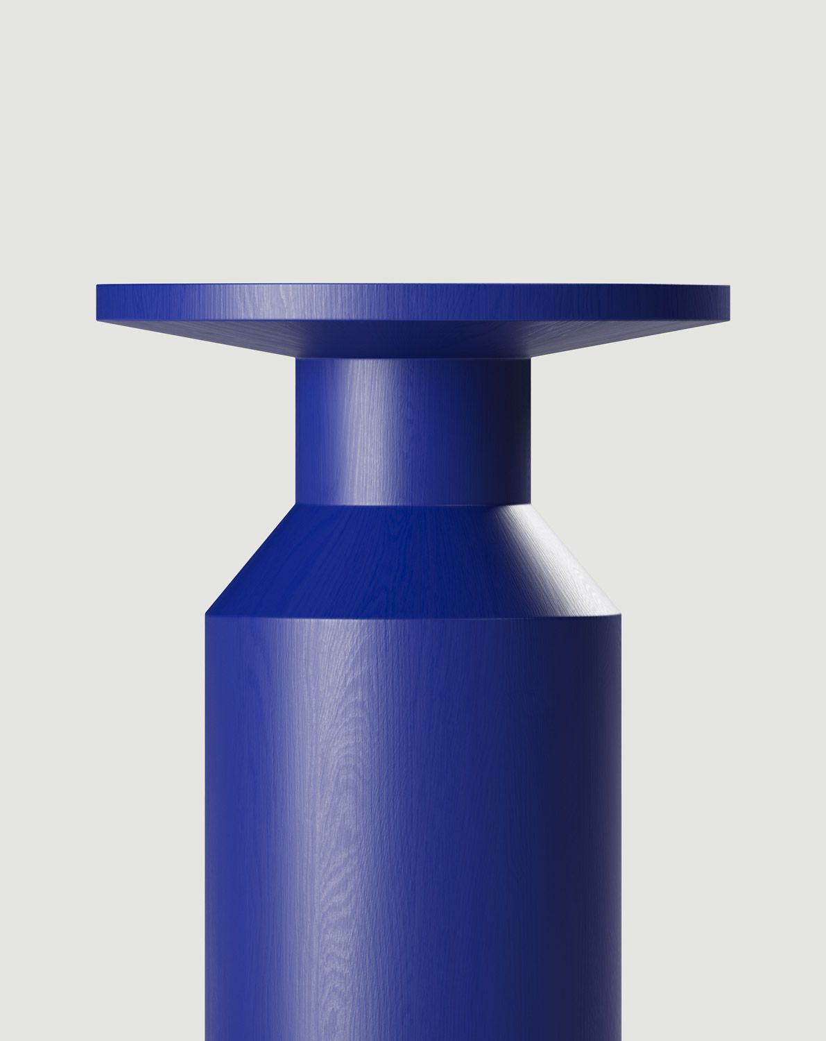 Drevený pomocný stôl FLAT SP2 Cobalt