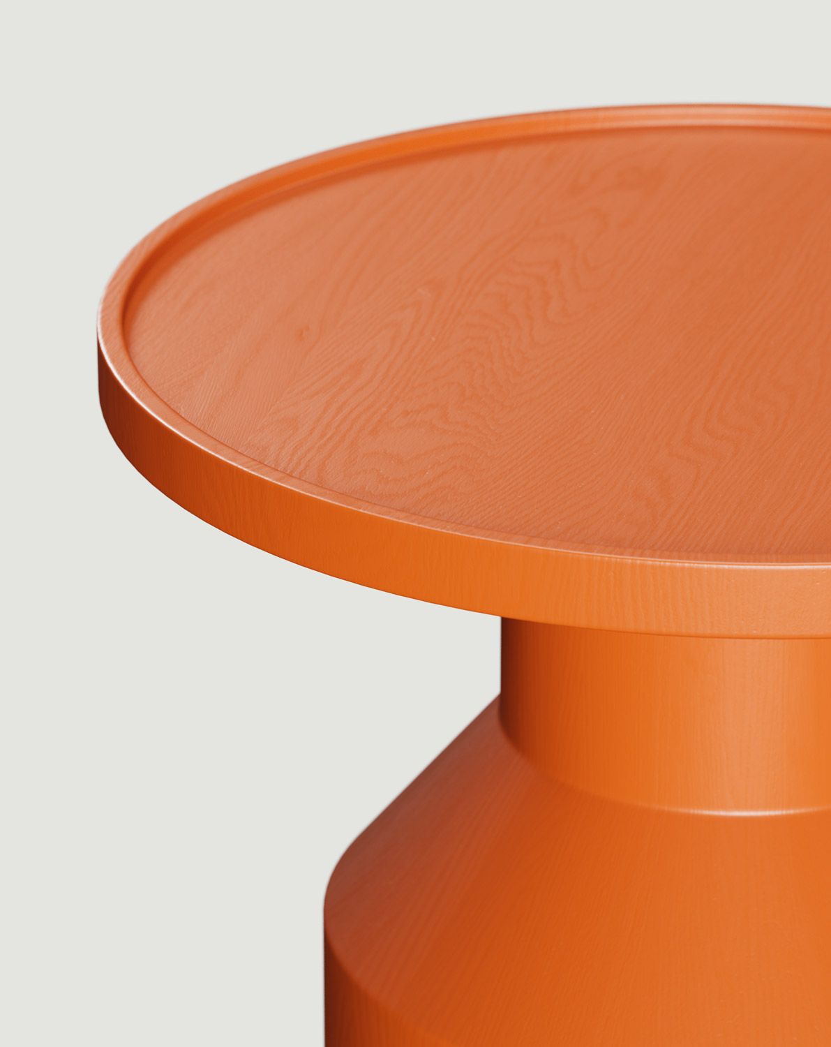 Drevený pomocný stôl FLAT SP2 Mandarin