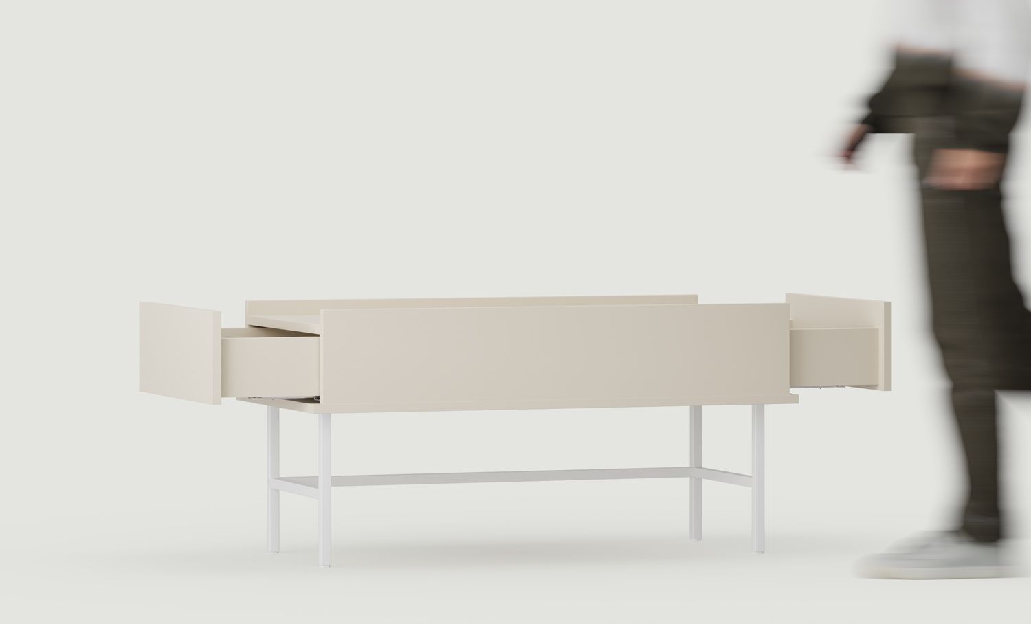 Konferenčný stolík SIGI SSK2
Farba: Champagne Beige
Noha: biela