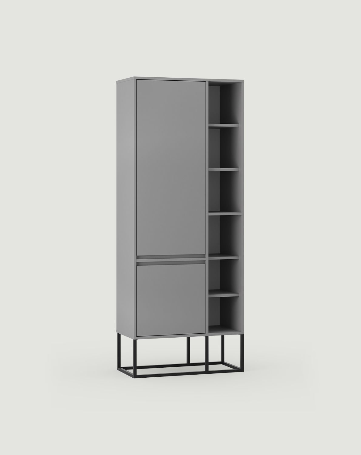 Asymetrický šatník ODIS SZOA4
Farba: Moon Dust
Farba nohavíc: ODIS steel Black