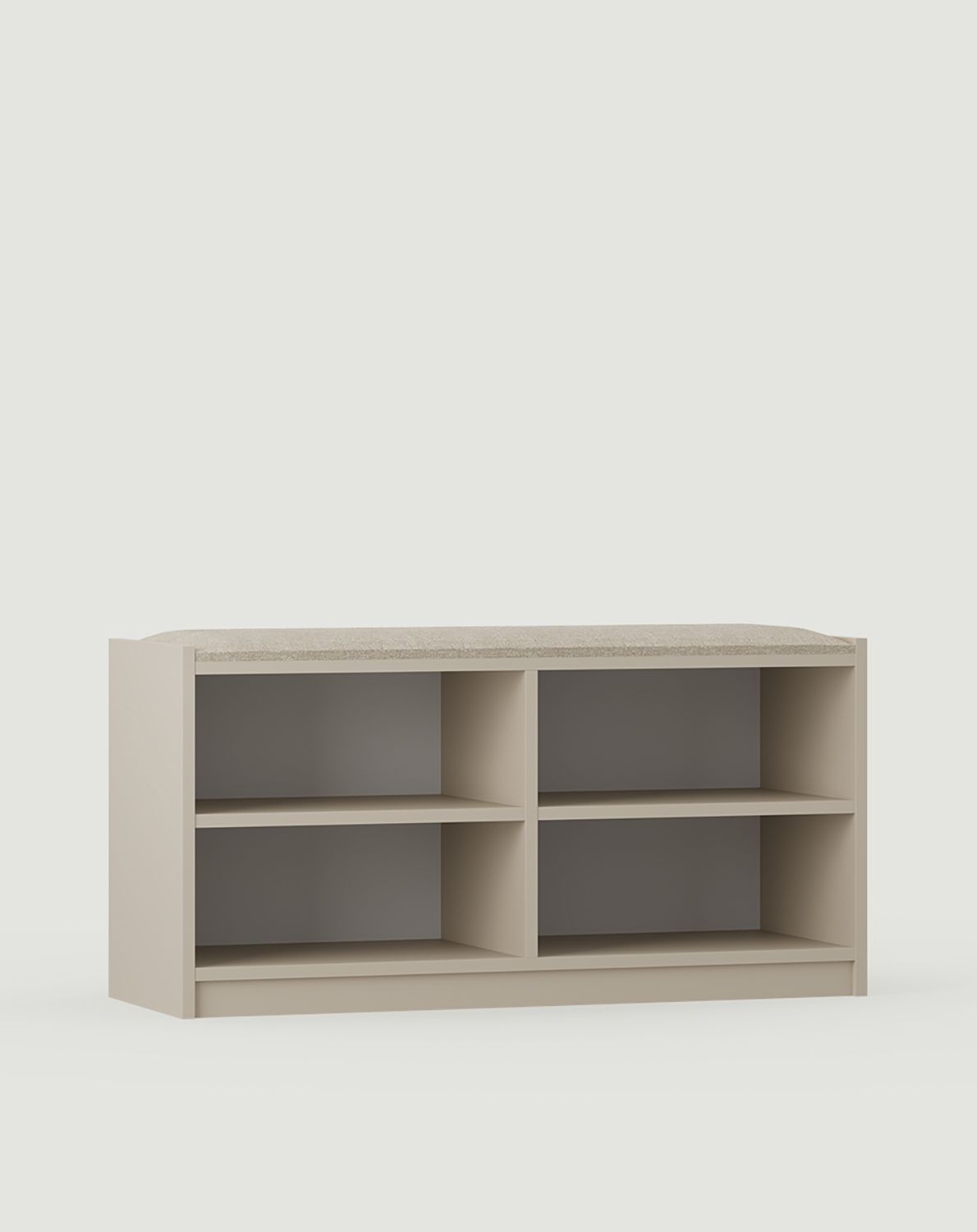 Skriňa na topánky SBO2 so sedadlom
Farba: Champagne Beige
Sedadlo: Terra 02