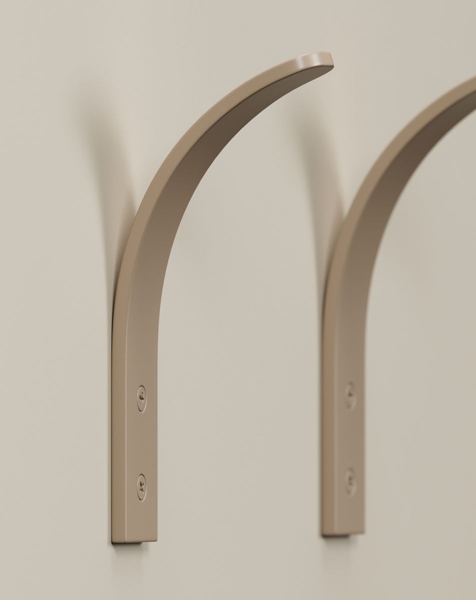 Vešiak na oblečenie RAGNAR RA26
Farba: Champagne Beige
Háčiky: Oceľový oblúk Cappuccino