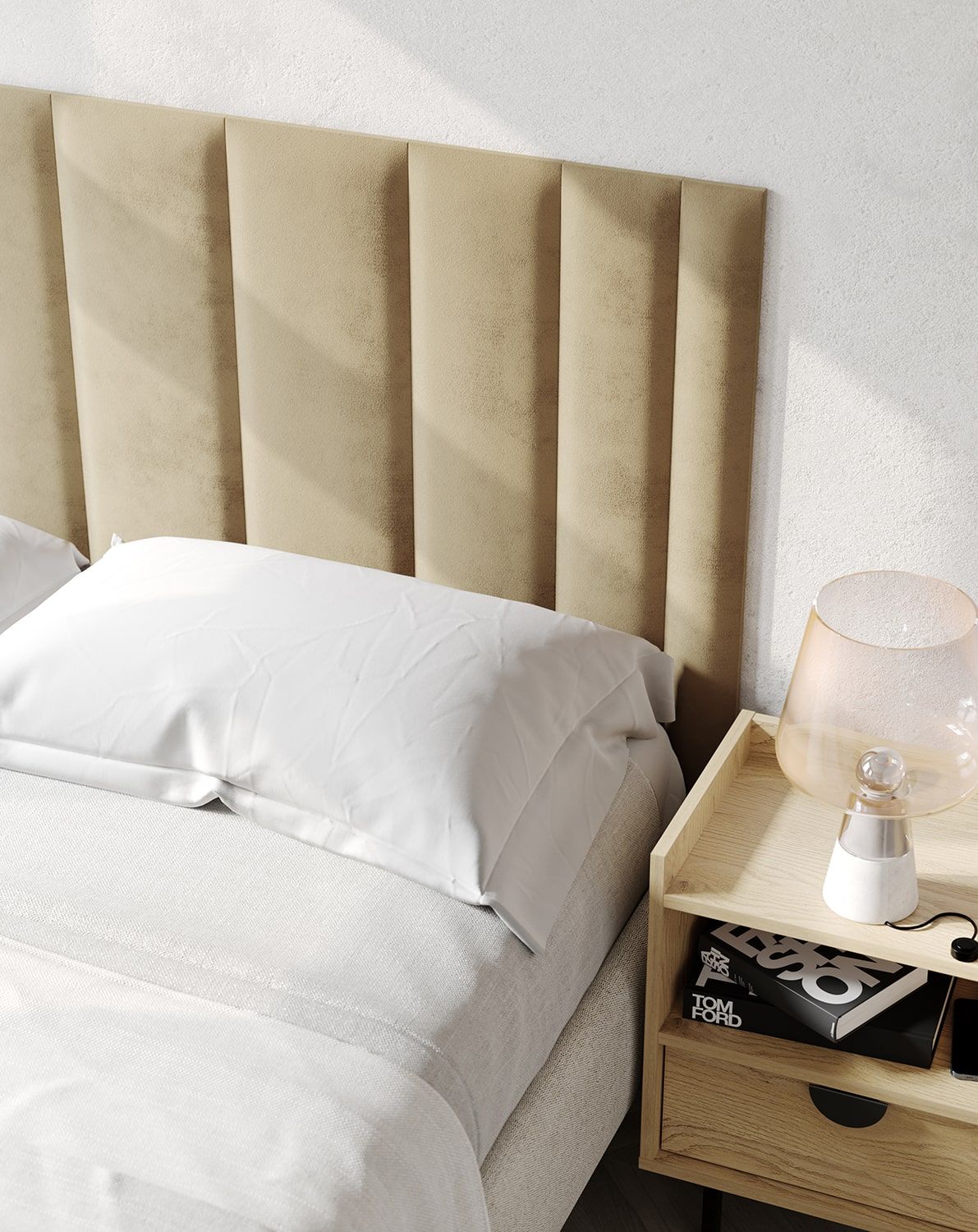 Čalúnená panelová súprava 140 cm ZPS1
Farba čalúneného materiálu: Velvet 03