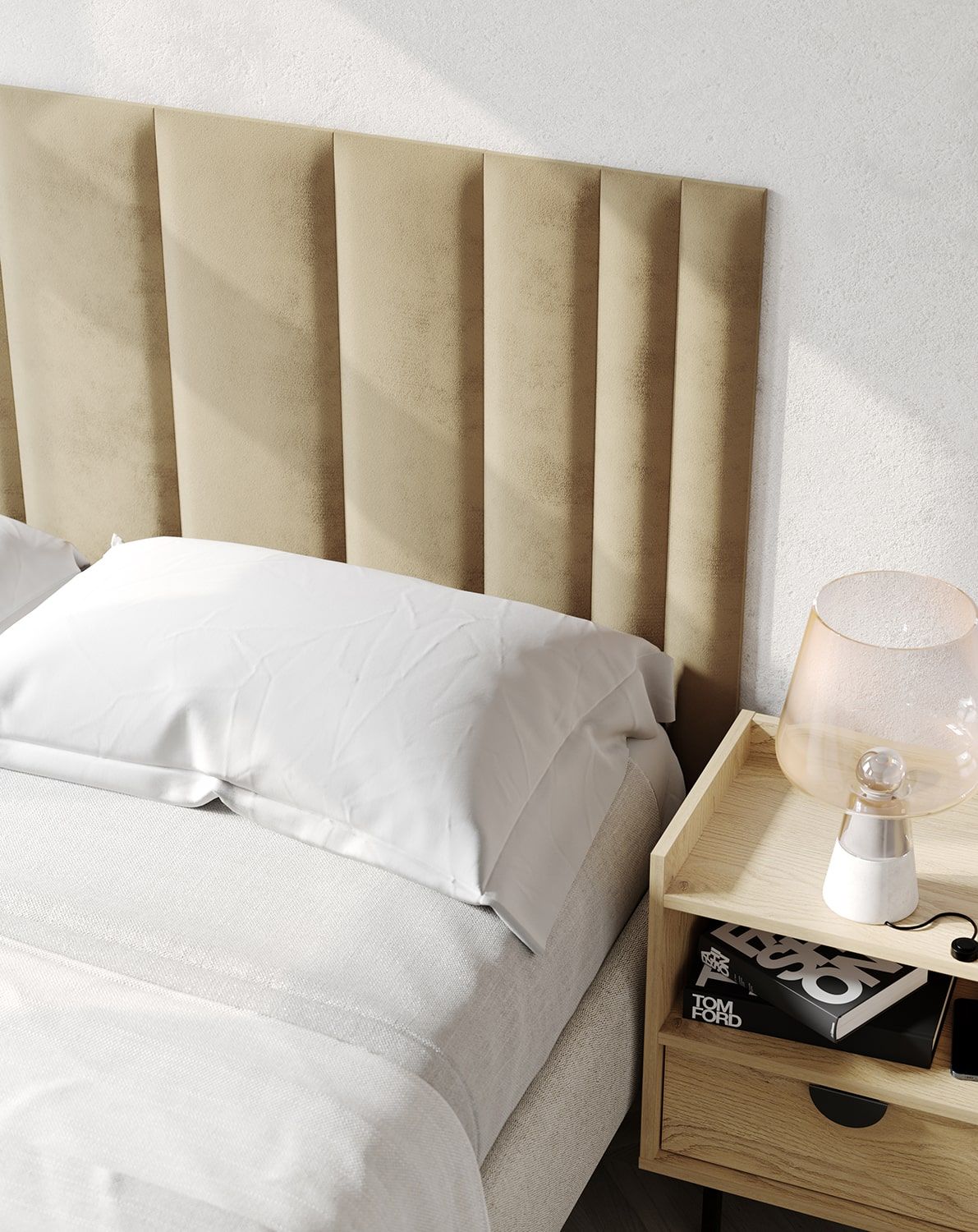Čalúnená panelová súprava 160 cm ZPS2
Farba čalúneného materiálu: Velvet 03