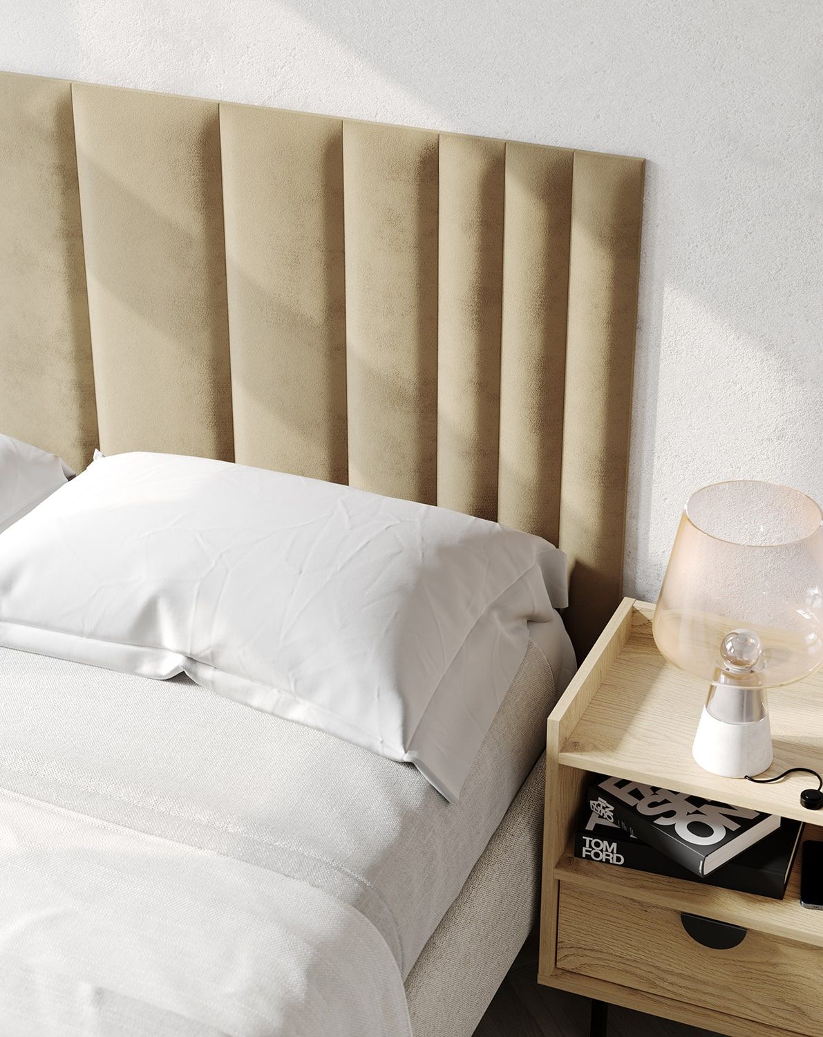 Čalúnená panelová súprava 180 cm ZPS3
Farba čalúneného materiálu: Velvet 03